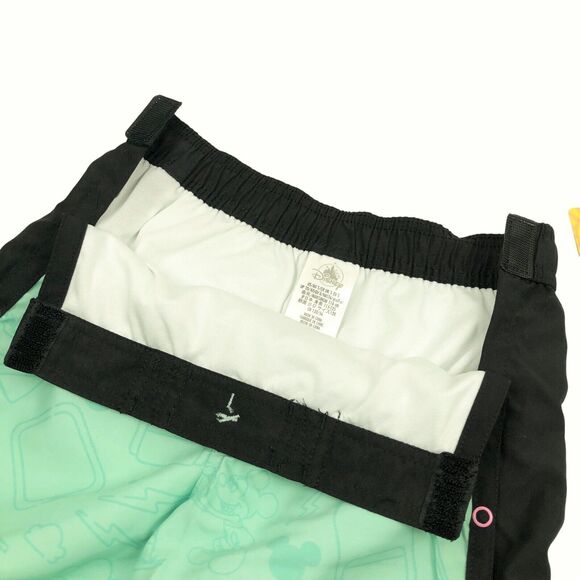 NEW Disney Mickey Mouse Swim Trunks Shorts Little Kids Boys Sz Small 5/6 UPF 50+ - Picture 5 of 9